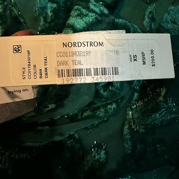 Brand: Alice & Olivia
Sheila Burnout Blouse, Alice Olivia, Original price $350, - Picture 5 of 6